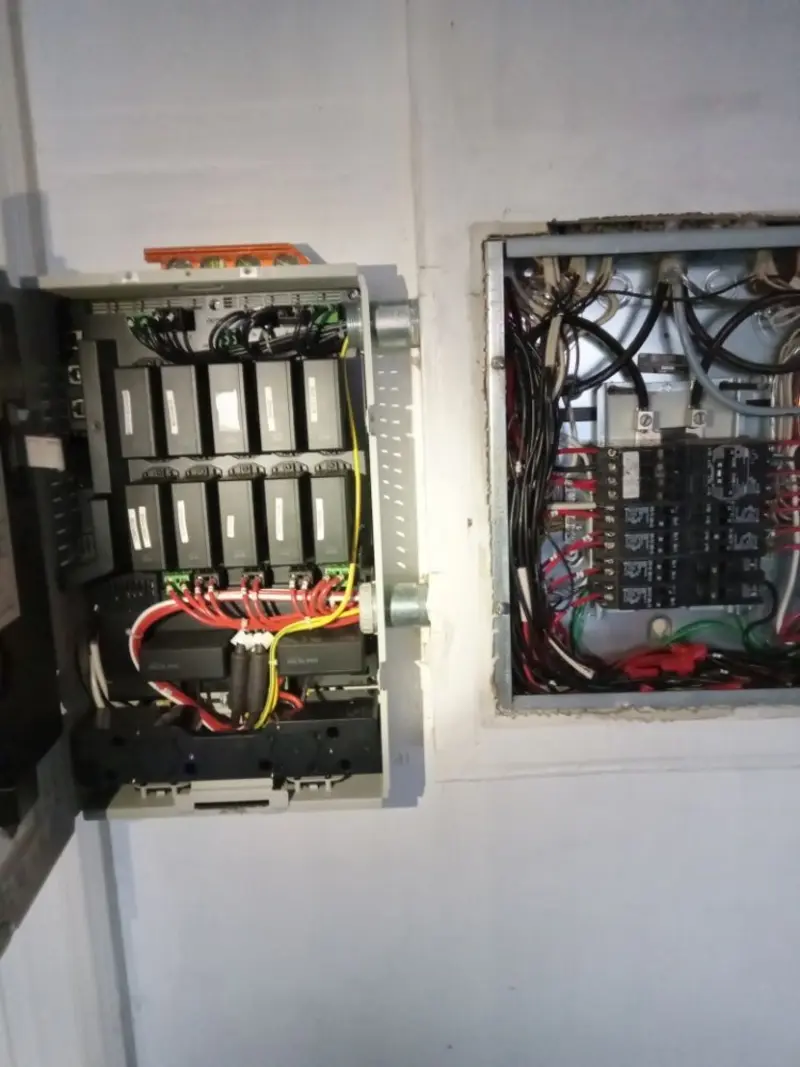 Electrical panel upgrade completed for Carbon Monoxide Detector Installation in New Hanover